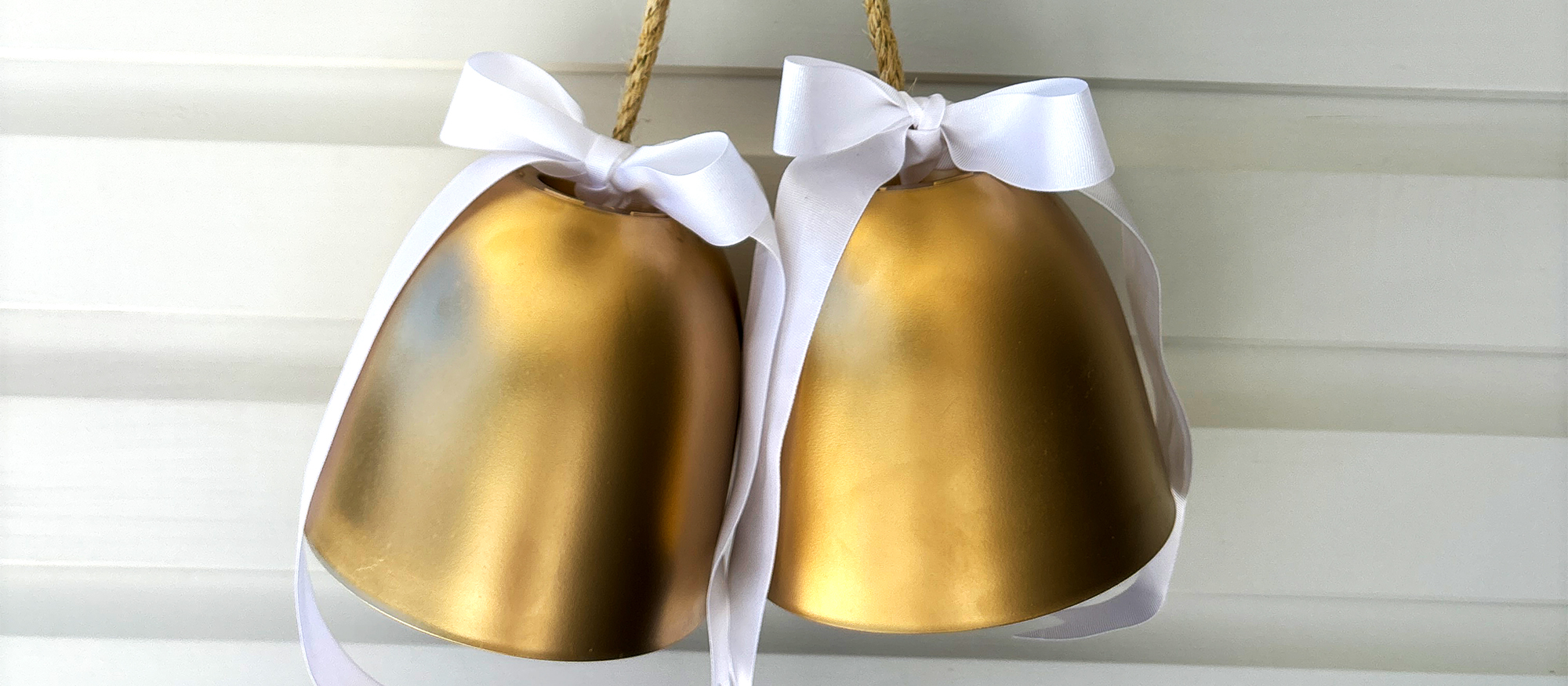 DIY Christmas Bells In Under An Hour